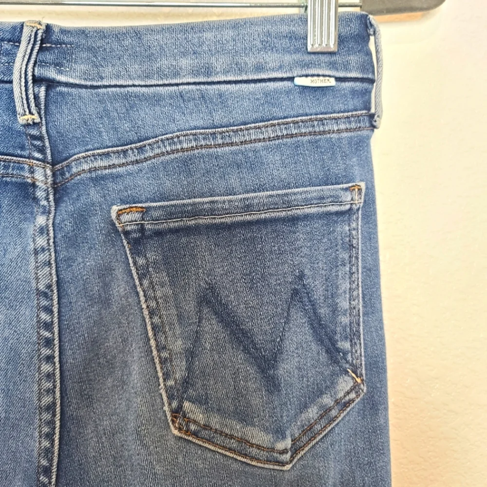Mother Jeans The Looker Ankle Fray In Satisfaction Guaranteed Size 27 - Picture 11 of 13